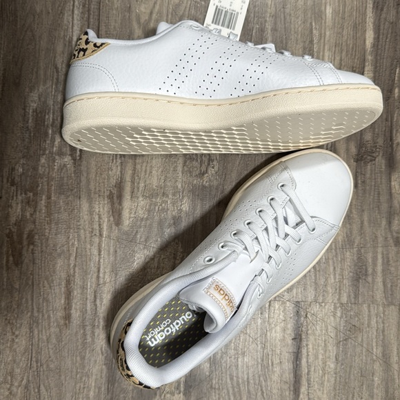 Brand NEW Adidas Cloudfoam Advantage Women’s Size 9.5 / leopard print! - Picture 4 of 6